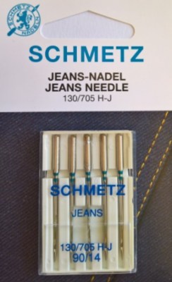 SCHMETZ AGHI JEANS NO. 90 - SCHMETZ JEANS NADELN NR. 90